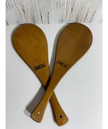 Set of Vintage Wood 18 inch Jokaari Racquet Paddle - £37.91 GBP