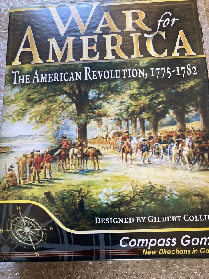 Compass Games War for America: The American Revolution, 1775-1782 - $74.00