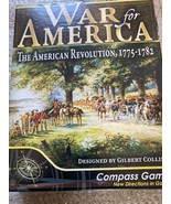Compass Games War for America: The American Revolution, 1775-1782 - $101.21 CAD