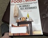 Food &amp; Wine Sep 2019 World&#39;s Best Restaurants Fall Travel Issue - $4.95