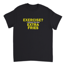 Gym funny tee shirt exercise t-shirt diet comic hilarious gift - $24.92+
