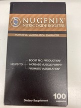 Nugenix Nitric Oxide Booster Vasodilation Enhancer Supplement 100 Caps 4/24 - £23.12 GBP