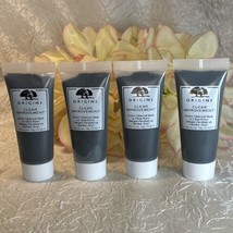 4x Origins Clear Improvement Active Charcoal Mask to Clear Pores .5ozEa = 2 Oz - $8.86