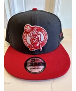 Boston  Celtics Away 2 Tone Adjustable Snapback Hat Red And Grey Color - £19.46 GBP