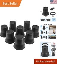 Bed Risers 6 Inch Heavy Duty Adjustable Table Risers Suitable for Colleg... - $85.52