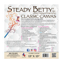 Steady Betty Classic Canvas Pressing and Design Surface 13in x 13in - £37.95 GBP