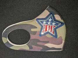 USA Camouflage Face Mask United States of America Face Mask Cover - $13.72
