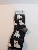 Happy Tails Westie Socks Pet Lovers One Size Fit Most - $16.25 CAD