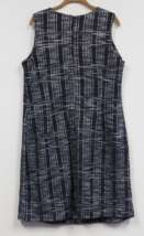 Sharagano Woman Stretch Black/Ivory Dress Size 14W  NWT - £23.73 GBP