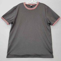 Forever 21 Mens Shirt Size M Black Classic Crew Casual Short Sleeve Ligh... - $10.71