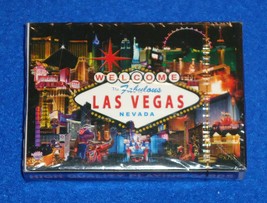 **BRAND NEW** LAS VEGAS SIGN PLAYING CARDS PARIS HARD ROCK EXCALIBUR *SE... - $5.99