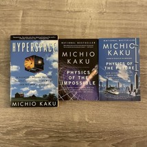 Physics of the Future Hyperspace Impossible Michio Kaku lot of 3 Books Paperback - £18.05 GBP