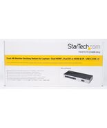 STARTECH DK30A2DH USB-A USB-C 4K DUAL MONITOR DP HDMI DOCKING STATION - ... - $1,184.58 MXN