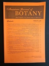 American Journal of BOTANY Official Publication February 1988 Volume 76 ... - $29.10