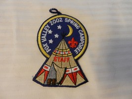 2002 Three Fires Council Fox Valley District Spring Camporee BSA Staff Patch - £15.98 GBP