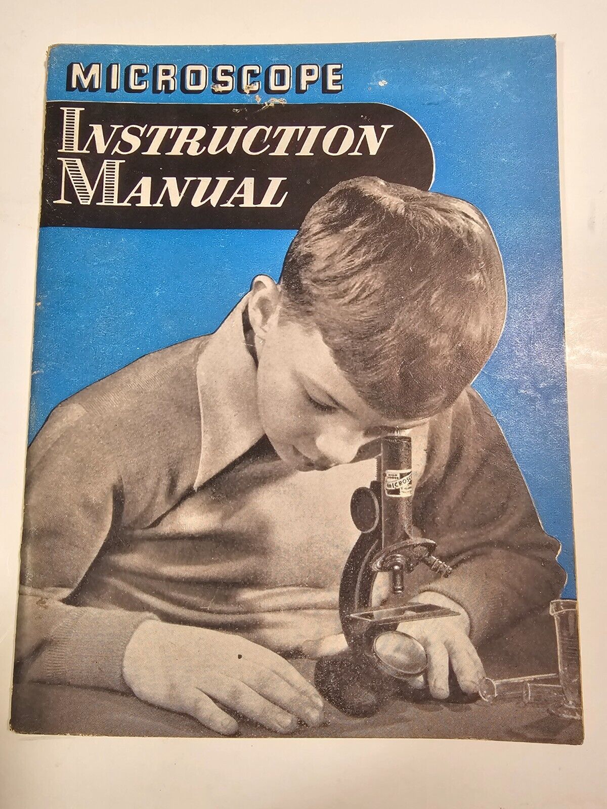 Vintage 1946 Microscope Instruction Manual Adventures in the World of Mi... - $7.99