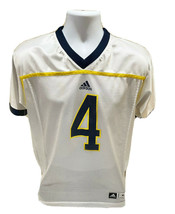 Michigan Wolverines #4 Adidas NCAA Football Jersey Jim Harbaugh Youth XL... - £19.57 GBP