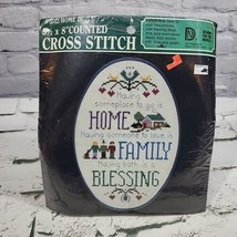 Vintage Designs 1987 Counted Cross Stitch # 5512 Home is. . . 5.5x8 - £9.32 GBP