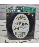 Vintage Designs 1987 Counted Cross Stitch # 5512 Home is. . . 5.5x8 - £9.34 GBP
