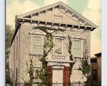 Masonic Hall Building Doylestown Pennsylvania PA UNP DB Postcard C18 - $2.92