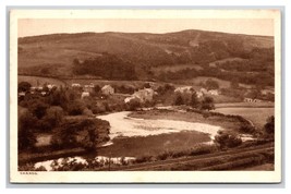 Birds Eye View Dee Valley Carrog North Wales UNP Tuck&#39;s DB Postcard P28 - £7.15 GBP
