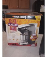 NEW Black &amp; Decker Home Cafe Coffee Maker + Lattes Mochas Stainless Mug ... - $2,255.92 MXN