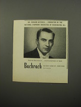 1950 Fabian Bachrach Photographer Ad - Mr. Howard Mitchell - £14.65 GBP