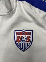 NIKE USA Soccer National Team Jacket Men&#39;s XL Soccer Track Warm-Up Zip-Up White - £31.65 GBP