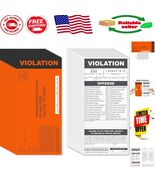 High-Quality Fake Parking Tickets - 25 Customizable Prank Citations for ... - $350.07 MXN
