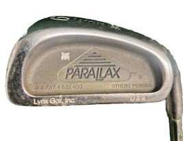 Lynx Parallax 9 Iron Single Club RH Men&#39;s Stiff Steel 36 Inches Golf Pride Grip - £14.28 GBP