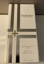 SERICIN+ AGELESS VITAMIN C SERUM-SILK INSPIRED SKINCARE-1.2 oz / 35ml-NE... - £73.63 GBP