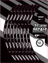 DCor 21&quot; Rim Decals Fly Logo Front 40-80-212 - £23.73 GBP