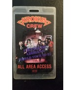 KROKUS - ROSEMONT, ILL VINTAGE ORIGINAL 86 - 87 TOUR LAMINATE BACKSTAGE ... - €29,95 EUR