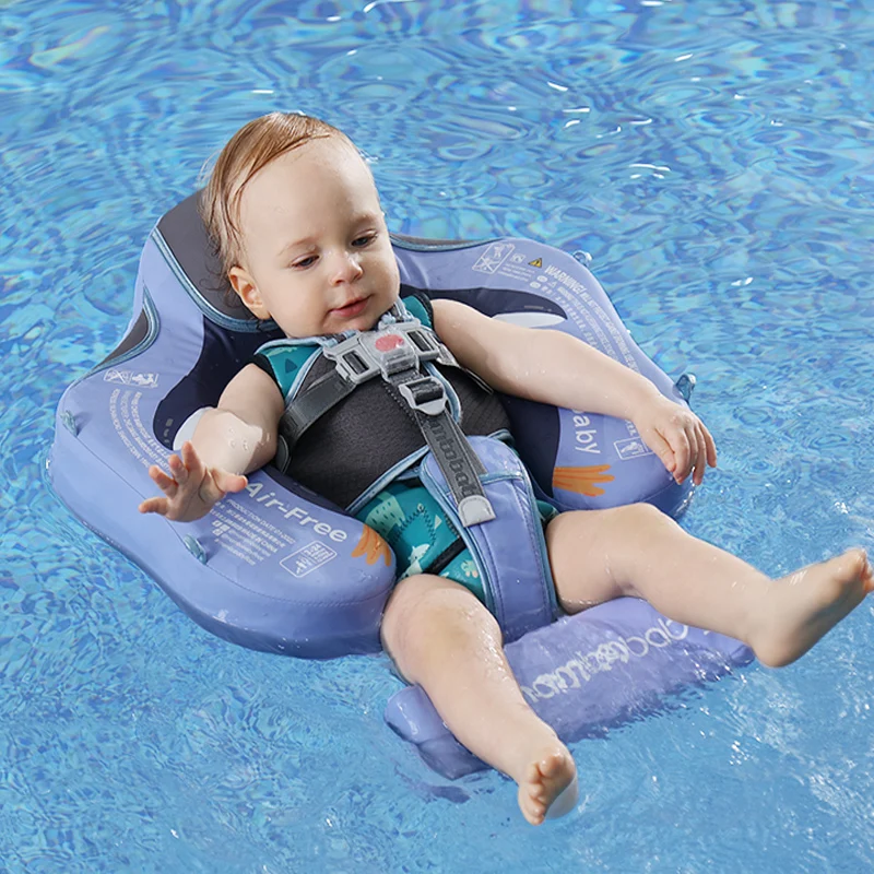 Mambobaby Baby Chest Floats Waist Swimming Rings Add Tail Avoid Flip Over Non - £114.18 GBP+