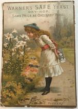 Warner’s Safe Yeast Victorian Trade Card VTC 1 - $5.93