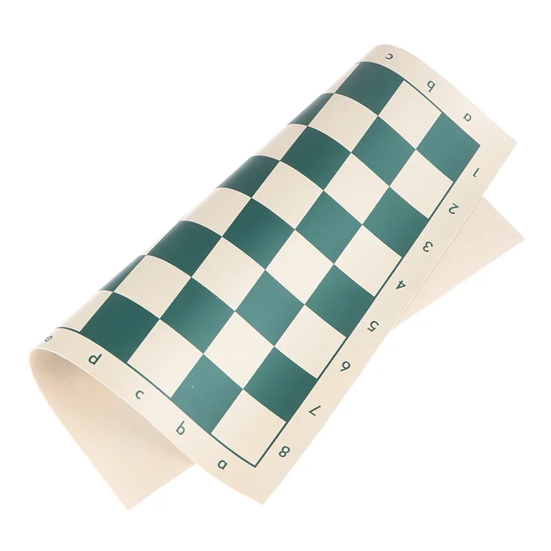 PVC Leather Chess d 34.5cm Portable Soft Rollable Leather Durable Chess d - £82.79 GBP