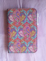 NIP Vera Bradley Paisley in Paradise Small Leatherette Journal Lined Pag... - $20.78