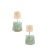New Acetate Resin Square Drop Earrings - $198.84 MXN