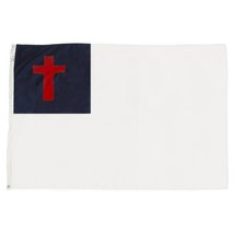 US Flag Store Christian Flag 4ft x 6ft Nylon - £43.17 GBP