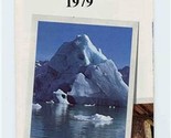 Glacier Bay Alaska Tour Brochure Thunder Bay Alaska Airlines 1979  - £17.40 GBP