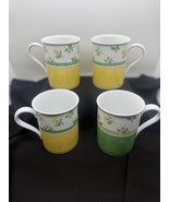 Wedgwood England Summer Dream Verde 8 Oz Tea Cup Mug Green / Yellow Lot ... - $803.62 MXN