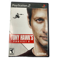 Tony Hawks Project 8 Playstation 2 PS2 Black Label Video Game Complete 2006 - £7.94 GBP