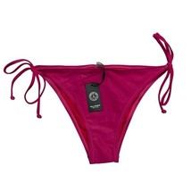 Relleciga String Bikini Bottom Womens Large Hot Pink Tie Sides Cheeky Re... - $13.36