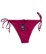 Relleciga String Bikini Bottom Womens Large Hot Pink Tie Sides Cheeky Re... - $13.36