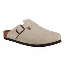 Aquatherm Ladies&#39; Size 9 Suede Clog, Taupe (Tan), New with tags - $32.99