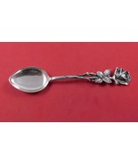 Hildesheimer Rose by Unknown Silver Demitasse Spoon 4 1/5&quot; - £30.29 GBP
