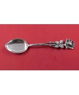 Hildesheimer Rose by Unknown Silver Demitasse Spoon 4 1/5&quot; - £28.87 GBP