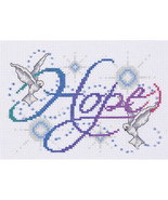 Design Works Counted Cross Stitch Kit 5&quot;X7&quot;-Hope (14 Count) - $619.90 MXN