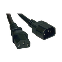 TRIPP LITE P004-010 10FT POWER EXTENSION CORD 18AWG 10A C14 TO C13 COMPU... - £29.09 GBP