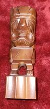 Vintage Wood Tiki Hawaiian Statue  Mid Centur Monkey Pod? - $19.99